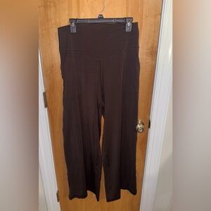 Dark brown Aerie Real Me Xtra Trouser